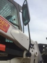 skid steer side view|Bobcat Cab Mirrors .